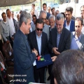 ایستگاه پمپاژ آب کشاورزی چالموره و چاه‌تلخ با حضور وزیر جهاد کشاورزی و غلامرضا تاجگردون افتتاح شد