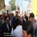 ایستگاه پمپاژ آب کشاورزی چالموره و چاه‌تلخ با حضور وزیر جهاد کشاورزی و غلامرضا تاجگردون افتتاح شد
