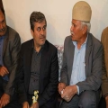 دیدار غلامرضا تاجگردون با جمعی از اهالی قشقایی شهرستان گچساران از تیره‌های وندا، نره‌ای و جعفربیگلو