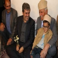 دیدار غلامرضا تاجگردون با جمعی از اهالی قشقایی شهرستان گچساران از تیره‌های وندا، نره‌ای و جعفربیگلو