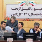 برگزاری چهاردهمین جلسه کمیسیون تلفیق لایحه بودجه ۹۷ به ریاست غلامرضا تاجگردون