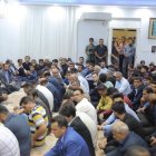 حضور غلامرضا تاجگردون در جمع سادات امامزاده شاه‌زینعلی