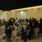 حضور غلامرضا تاجگردون در جمع سادات امامزاده شاه‌زینعلی