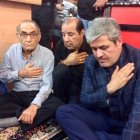 نشست صمیمی غلامرضا تاجگردون با جوانان و معتمدین سادات امامزاده علی در گچساران