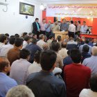 نشست صمیمی غلامرضا تاجگردون با جوانان و معتمدین سادات امامزاده علی در گچساران