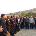 دیدار غلامرضا تاجگردون با طایفه بابا امیرشیخی در روستای چاهتلخ