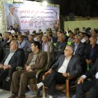 دیدار غلامرضا تاجگردون با مردم روستای پادوک