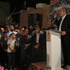 دیدار غلامرضا تاجگردون با طایفه گشین در باشت