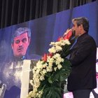 حضور غلامرضا تاجگردون در مراسم بزرگداشت مسعود بختیاری در کرج