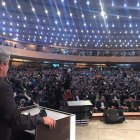 حضور غلامرضا تاجگردون در مراسم بزرگداشت مسعود بختیاری در کرج