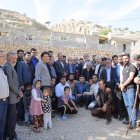 دیدار غلامرضا تاجگردون با مردم شریف روستای تنگ آب باشت