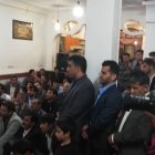 دیدار غلامرضا تاجگردون با خانواده شهید عبدالهی، صفری و سادات بیدک در باشت