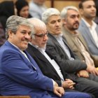 جلسه صمیمی غلامرضا تاجگردون با دانشجویان دانشکده نفت گچساران