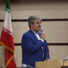 جلسه صمیمی غلامرضا تاجگردون با دانشجویان دانشکده نفت گچساران