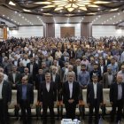 دیدار غلامرضا تاجگردون با بازنشستگان گچساران و باشت با حضور رئیس کمیسیون اجتماعی مجلس