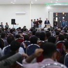 دیدار صمیمی غلامرضا تاجگردون با طایفه دولیاری در گچساران