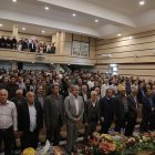 دیدار و گفت‌وگوی غلامرضا تاجگردون با طایفه بزرگ وندا در گچساران