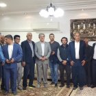 نشست غلامرضا تاجگردون با خانواده‌ها و معتمدین قشقایی در گچساران