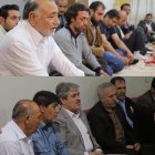 نشست غلامرضا تاجگردون با خانواده‌ها و معتمدین قشقایی در گچساران