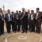 کلنگ‌زنی پروژه آبرسانی به عشایر شرق گچساران با حضور وزیر عشایر و غلامرضا تاجگردون