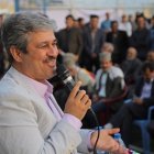 دیدار تاجگردون با مردم روستای پاکوه