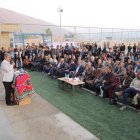 دیدار تاجگردون با مردم روستای پاکوه