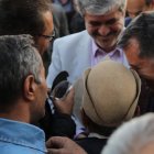 دیدار تاجگردون با مردم روستای پاکوه