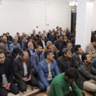 حضور تاجگردون در جمعی از معتمدین و جوانان شهر باشت