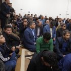 حضور تاجگردون در جمعی از معتمدین و جوانان شهر باشت