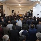 حضور تاجگردون در جمعی از معتمدین و جوانان شهر باشت