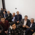 حضور تاجگردون در جمعی از معتمدین و جوانان شهر باشت