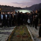 افتتاح پروژه‌های عمرانی در روستاهای پشت‌کوه با حضور غلامرضا تاجگردون و معاونین بنیاد مسکن کشور