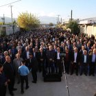 دیدار غلامرضا تاجگردون با طایفه گوهرگان در باشت