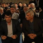 دیدار غلامرضا تاجگردون با خانواده محترم گرجی و بستگان در باشت