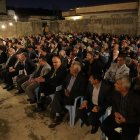 دیدار غلامرضا تاجگردون با خانواده محترم گرجی و بستگان در باشت