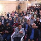 دیدار غلامرضا تاجگردون با معتمدین روستای گناوه در گچساران