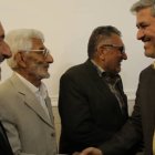 نشست صمیمی غلامرضا تاجگردون با سادات محترم تکیه