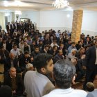 نشست صمیمی غلامرضا تاجگردون با سادات محترم تکیه