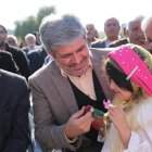 حضور غلامرضا تاجگردون در جمع صمیمی اهالی محله رادک