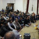 دیدار غلامرضا تاجگردون با معتمدین و جوانان طایفه شاه بهرام