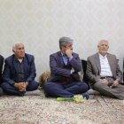 جلسه تاجگردون با معتمدین و محترمین ایل بزرگ بابکان