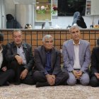 جلسه تاجگردون با معتمدین و محترمین ایل بزرگ بابکان