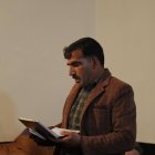 دیدار تاجگردون با مردم شریف روستای بیدزرد