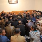 دیدار تاجگردون با مردم شریف روستای بیدزرد