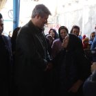 دیدار تاجگردون با مردم شریف روستای بی بی جان آباد