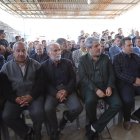 دیدار تاجگردون با مردم شریف روستای بی بی جان آباد