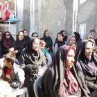 دیدار تاجگردون با مردم شریف روستای بی بی جان آباد