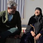 دیدار تاجگردون با مادر شهید سجاد احمدی در روستای گروس و پدر شهید مهدوی در روستای امام ضامن