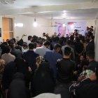 دیدار تاجگردون با مردم شریف روستای سعادت آباد باشت