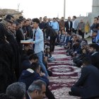 دیدار تاجگردون با مردم شریف برخی از روستاهای پشت کوه باشت